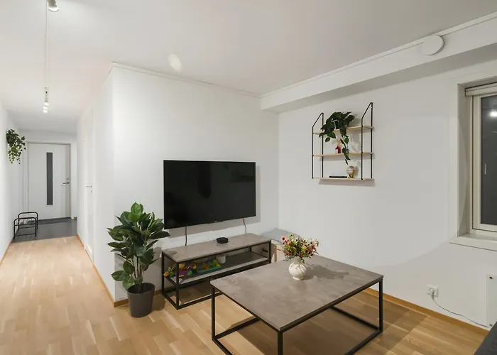 Apartmán Cozy Aurora View - Entire 3-bedroom Fully Furnished Near Centre Tromsø